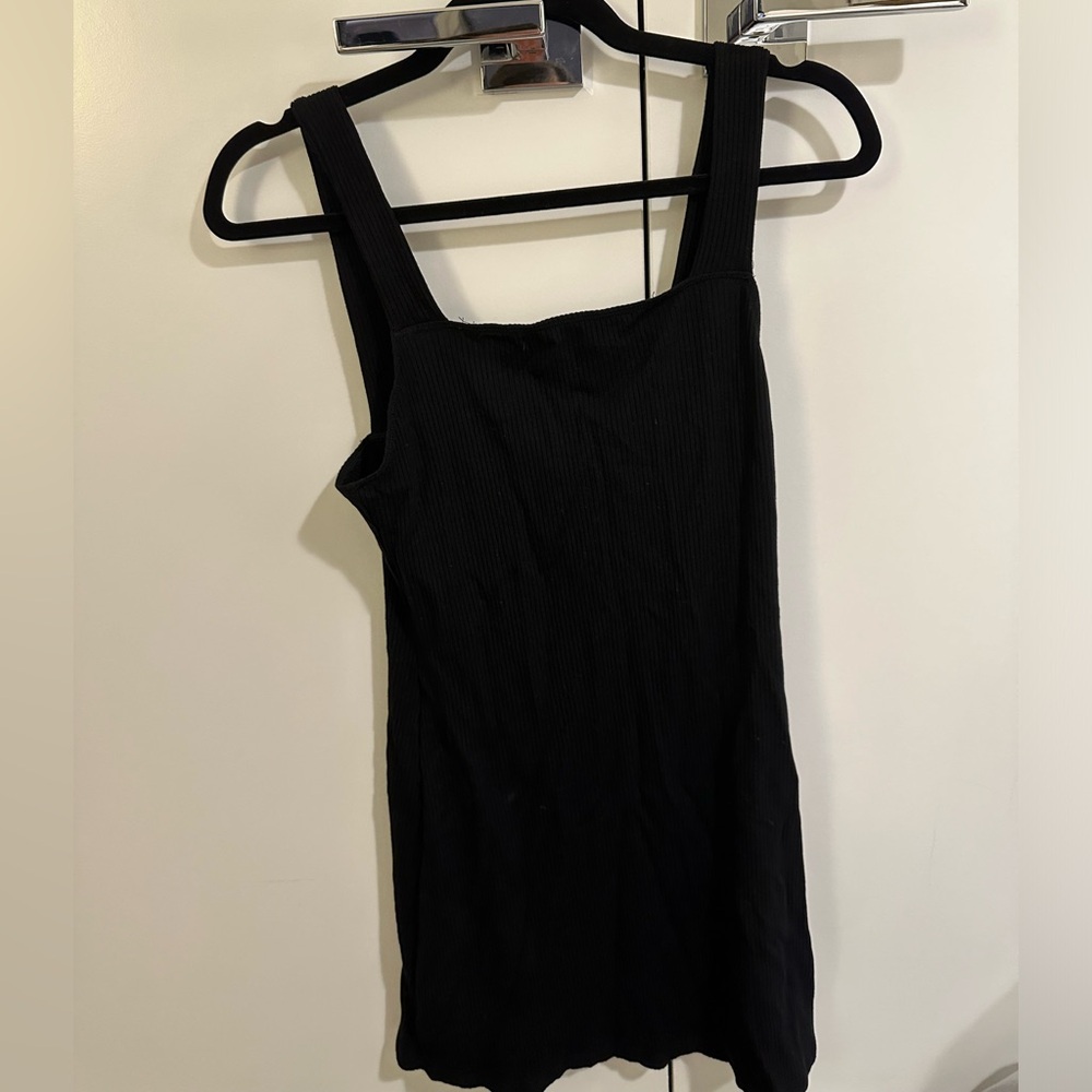 Reformation black dress